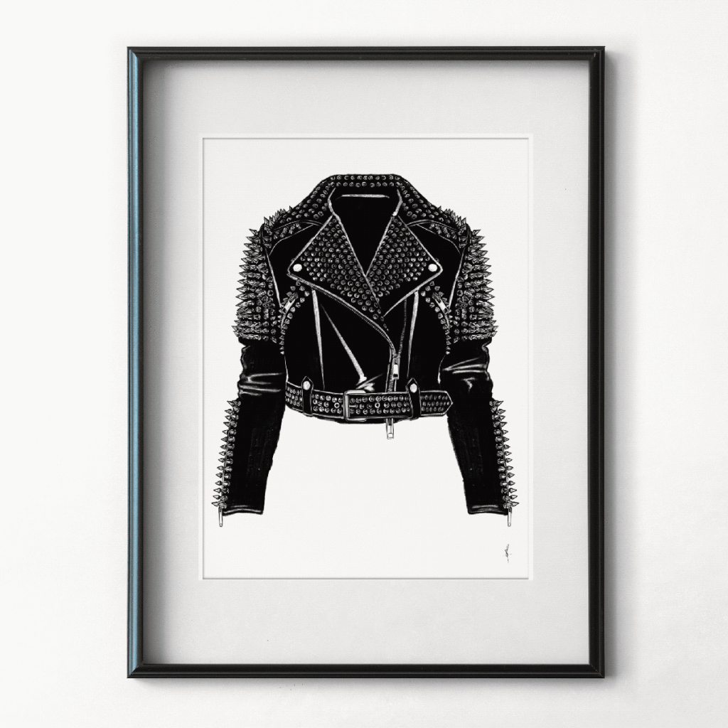 Sally Faye’s fashion illustrations available to buy as prints - coming soon.